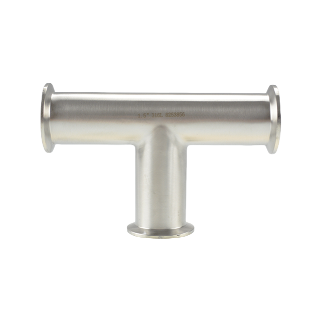 Sanitário de aço inoxidável DIN-D7W AS1528.3 Tri Clamp Equal Tee Tri Clover Fitting