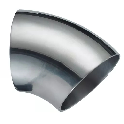 DIN11850 sanitário de aço inoxidável SMS-2KMP SMS JN-FT-20 2003 tipo longo cotovelo da solda de 45 graus para o alimento